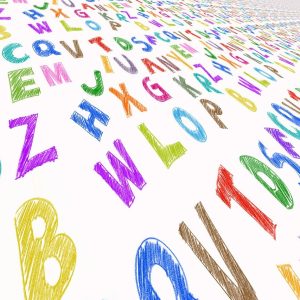 Picture of different letters